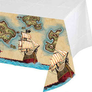 Pirate Map Table Cover