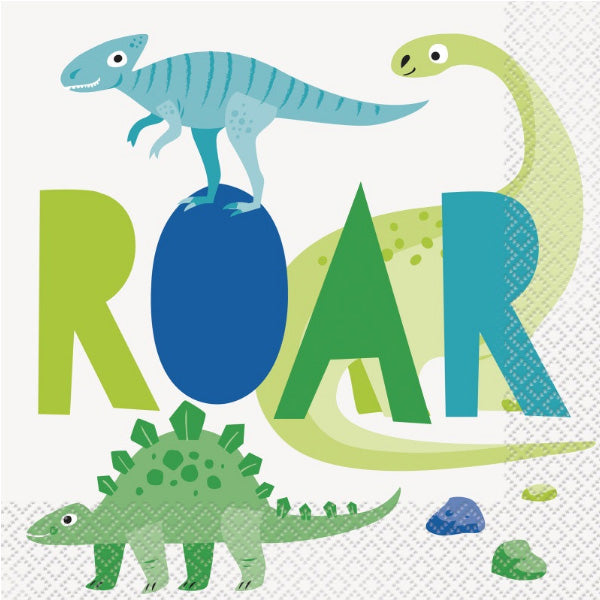 Dino Roar Luncheon Napkins
