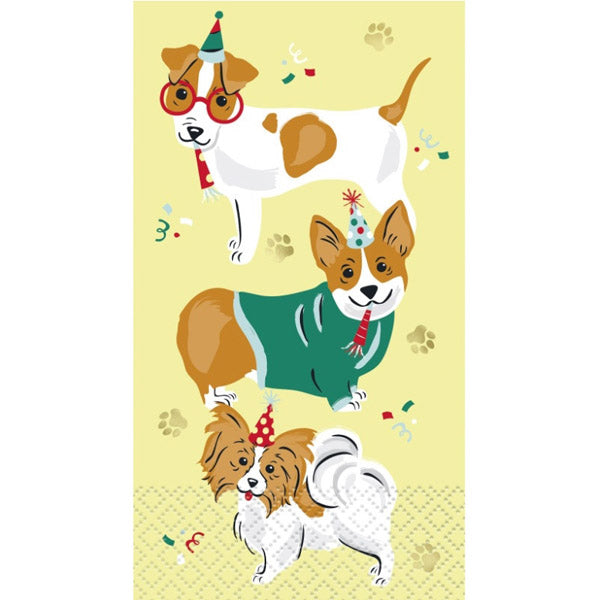 Pawty Animal Dog Guest Towels