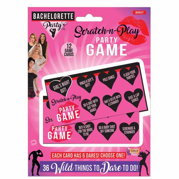 Scratch-n-Play Bachelorette Game