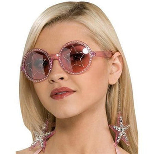 Round Pink Glasses