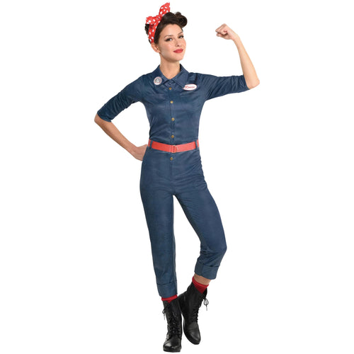 Rose the Riveter Costume - Women