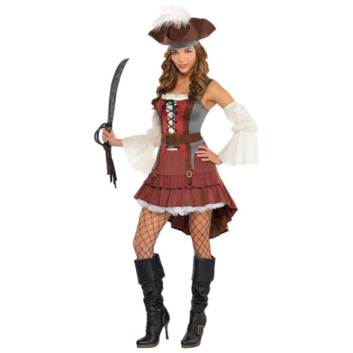 Castaway Pirate Costume - Women