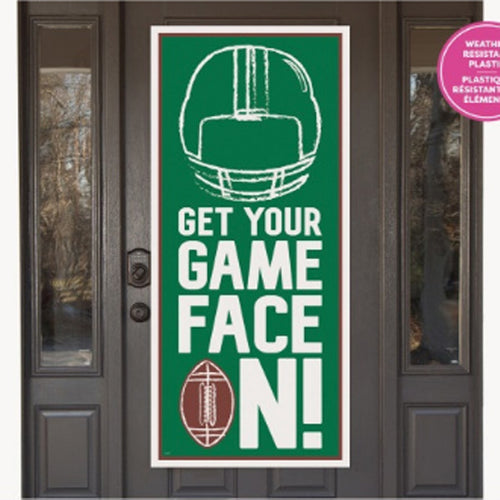 Game Face Door Poster