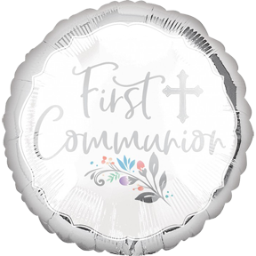 Blessed Communion 18" Foil Balloon