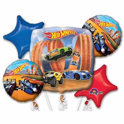 Hot Wheels Foil Balloon Set