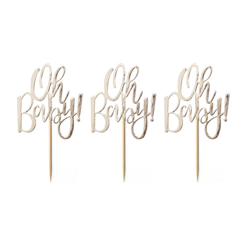 Oh Baby Cake Picks - 12ct