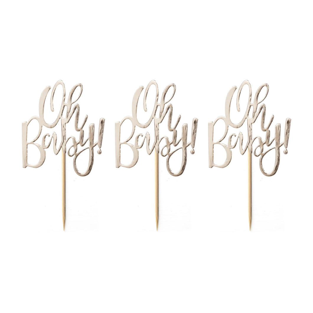 Oh Baby Cake Picks - 12ct