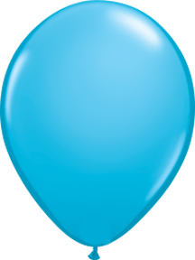 12" Latex Balloons - Robins Egg Blue