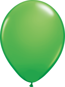 12" Latex Balloons - Green