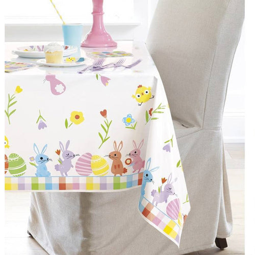 Gingham Easter Table Cover