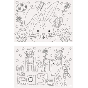 Easter Colouring Placemats - 8ct