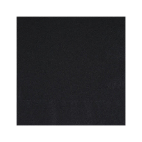 Black Beverage Napkins - 20ct