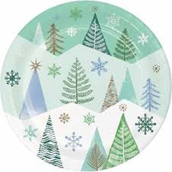 Winter Wonderland Dinner Plates