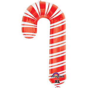 Candy Cane 37" Foil Balloon