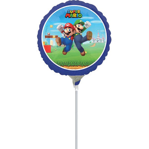 Mario Bros Air-filled Foil Balloon