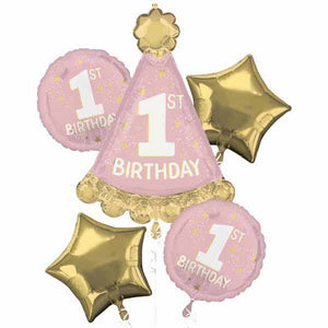 Little Miss Foil Balloon Set