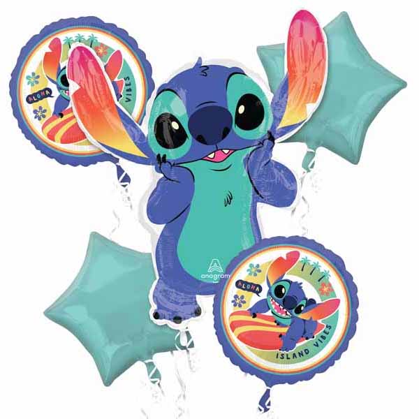 Stitch Foil Balloon Set