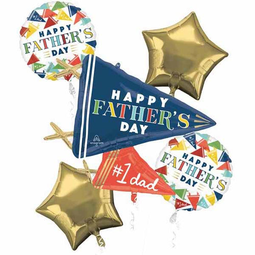 Varisty Fathers Day Foil Balloon Set