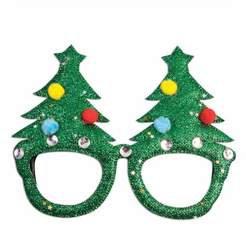 Christmas Tree Glasses