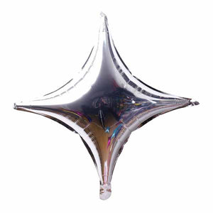 Silver Starpoint Foil Balloon