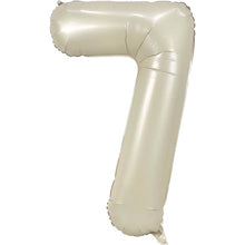 Load image into Gallery viewer, 34" Cream Number Balloon