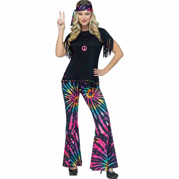 Psychedelic Hippie Costume - Woman