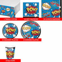 Load image into Gallery viewer, Superhero Party Birthday Package