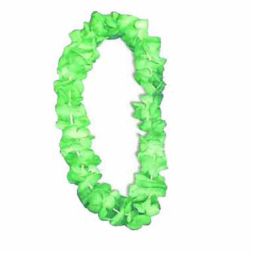 Ombre Flower Lei - Green