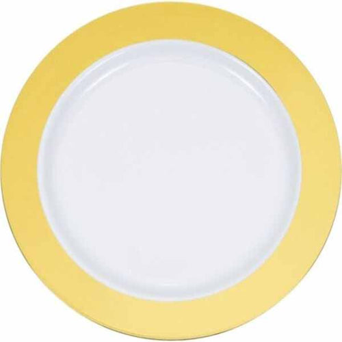 Gold Border Premium Large Plates