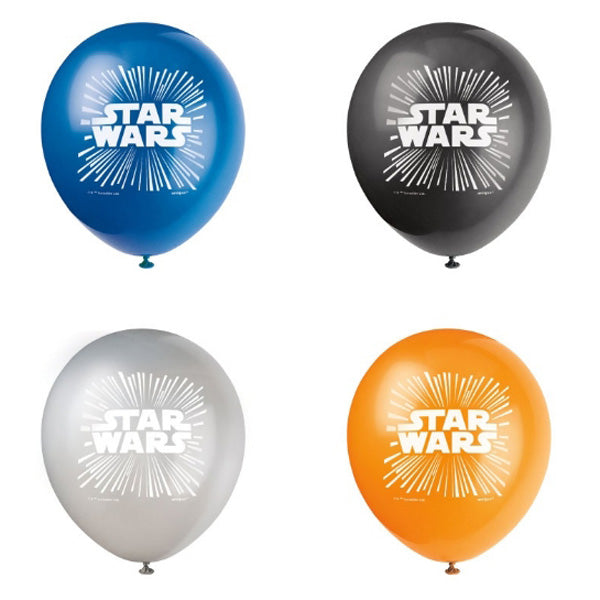 Star Wars Latex Balloons - 8ct