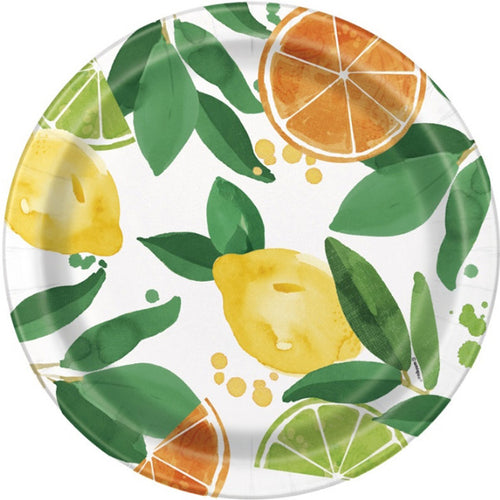 Citrus Fruit Dinner Plate