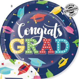 Glad to be Grad Dinner Plates
