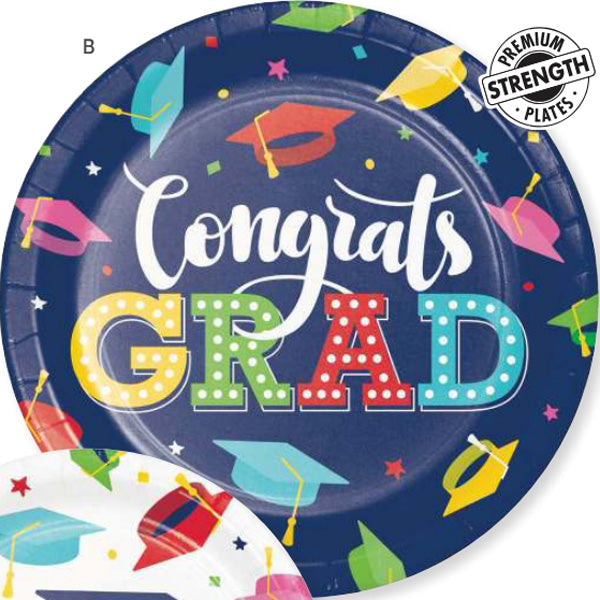 Glad to be Grad Dinner Plates