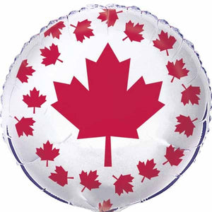 Canada Leaf 18" Foil Balloon