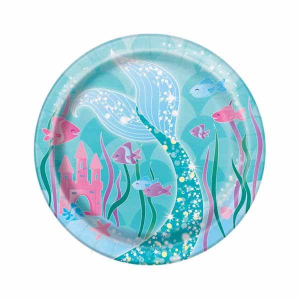 Mermaid Dessert Plates