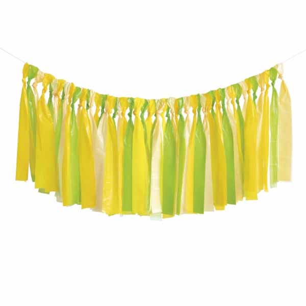 Yellow and Lime Hanging Garland
