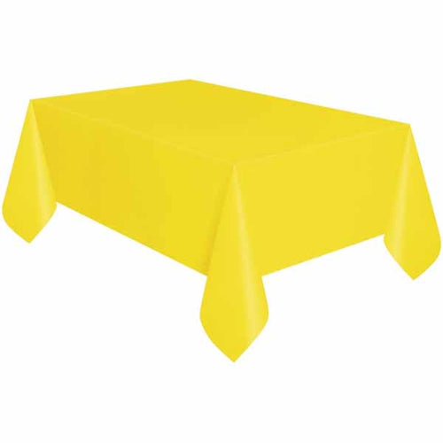 Yellow Rectangular Table Cover