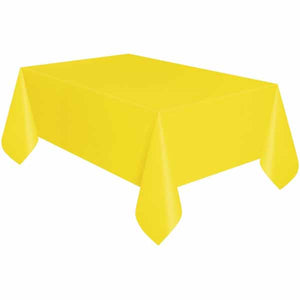 Yellow Rectangular Table Cover