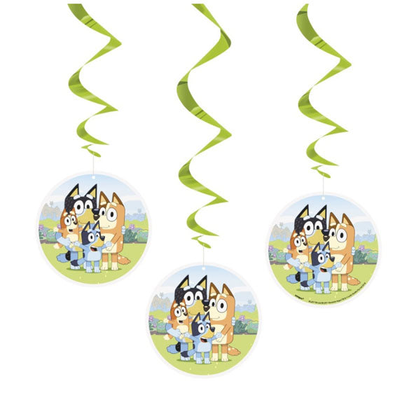 Bluey Hanging Swirls - 3ct