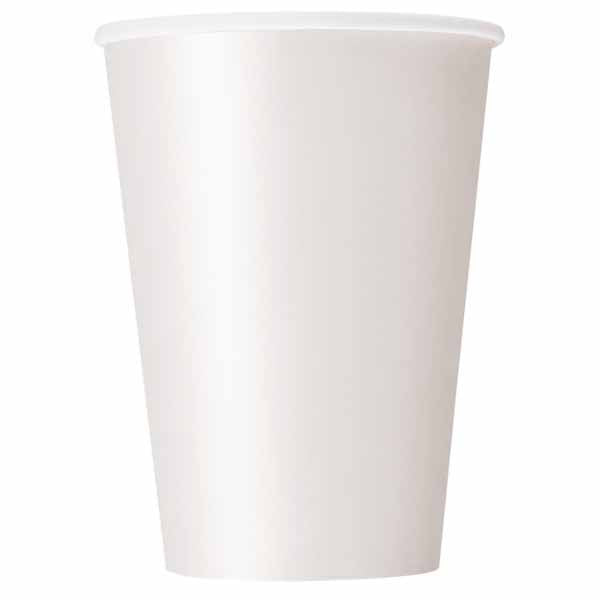 White 12oz Cups