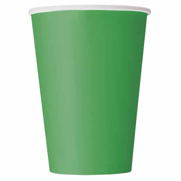 Emerald Green 12oz Cups
