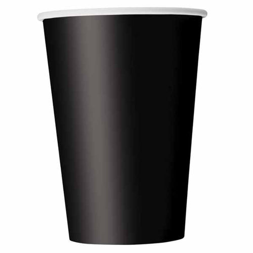 Black 12oz Cups