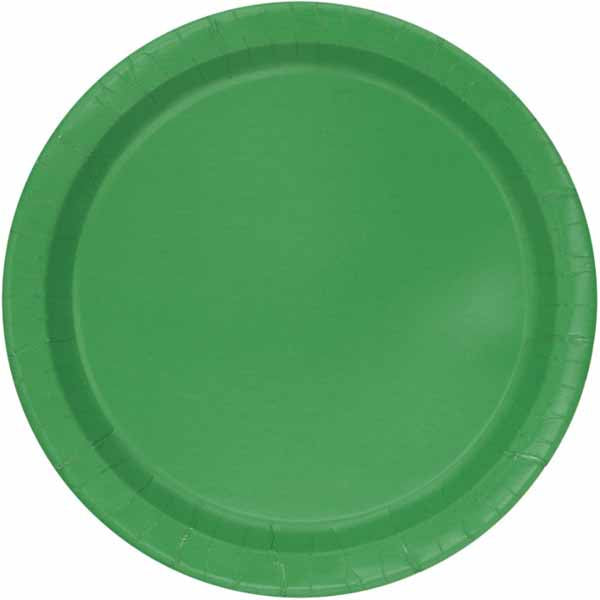 Emerald Green Dessert Plates - 8ct