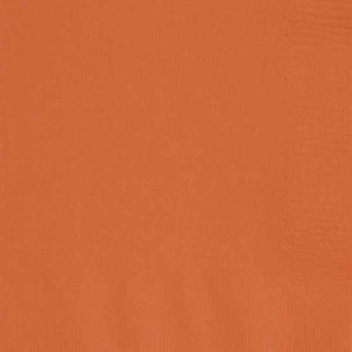 Orange Luncheon Napkins - 20ct