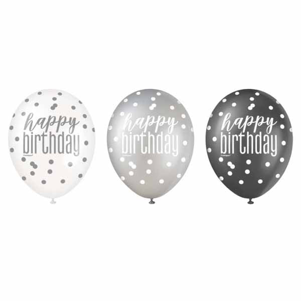 Black Birthday Glitz 12