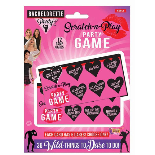 Bachelorette Scratch and Play