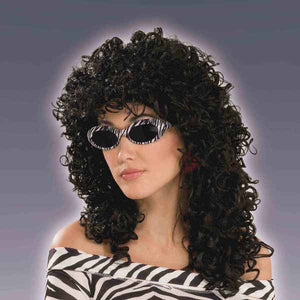 Black Curly Wig