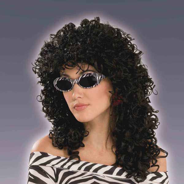Black Curly Wig
