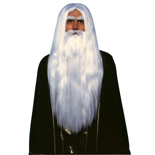 Merlin Wig and Beard Set